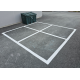 Foursquare/kongespill 300x300cm inkl tall 1-4 hvit