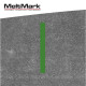 Montert Linje 10x100cm grønn