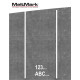 Montert Tall/bokstaver 30cm hvit