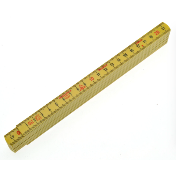 Hultafors meterstokk, 2m glassfiber