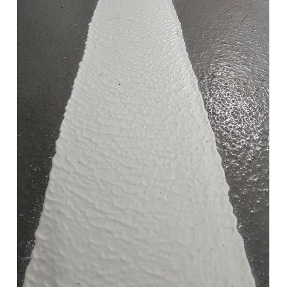 Merkemaling hvit 5-10cm linjebredde