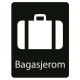 Taktile skilt – Bagasjerom