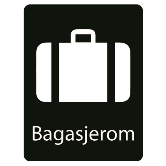 Taktile skilt – Bagasjerom