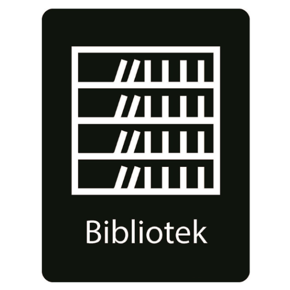 Taktile skilt – Bibliotek