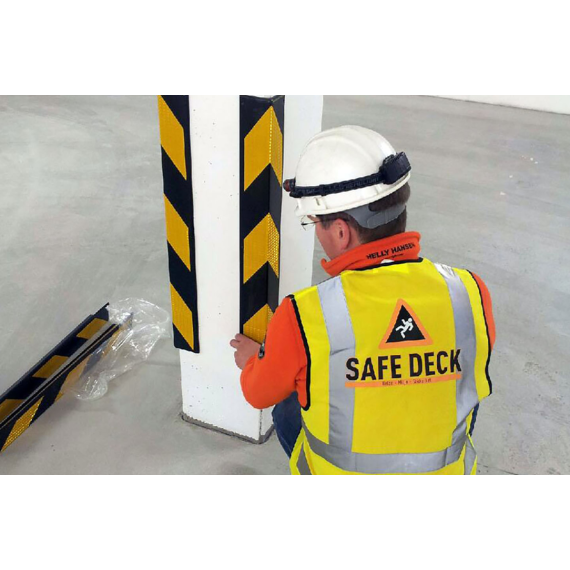 Hjørnemerking i parkeringshus