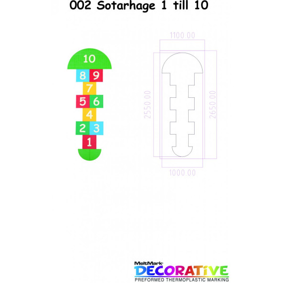 MeltMark Paradis 1-10 100x255cm