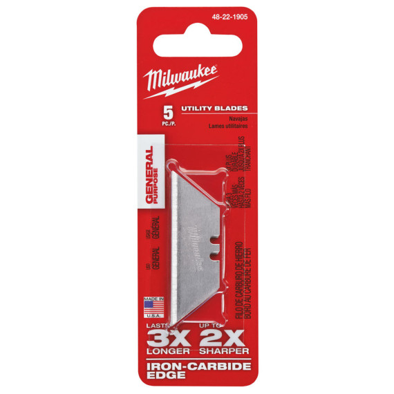Milwaukee knivblad universal 5 stk