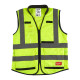 Milwaukee Premium gul sikkerhetsvest