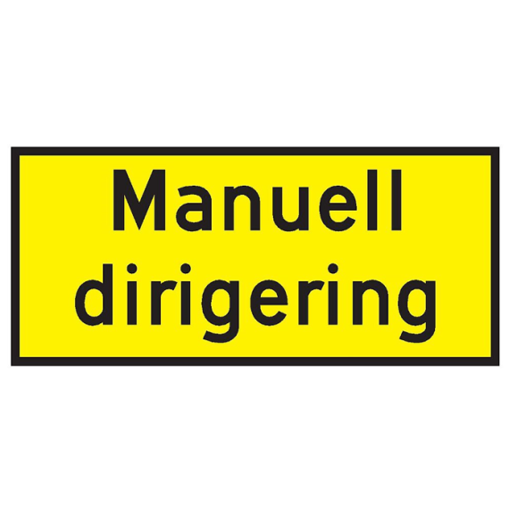 Skilt 808.727 "Manuell dirigering" MS FGG