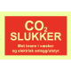 Brannskilt – CO2-slukker