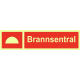 Brannskilt – brannsentral