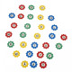 MeltMark Blomster alfabet Ø30cm