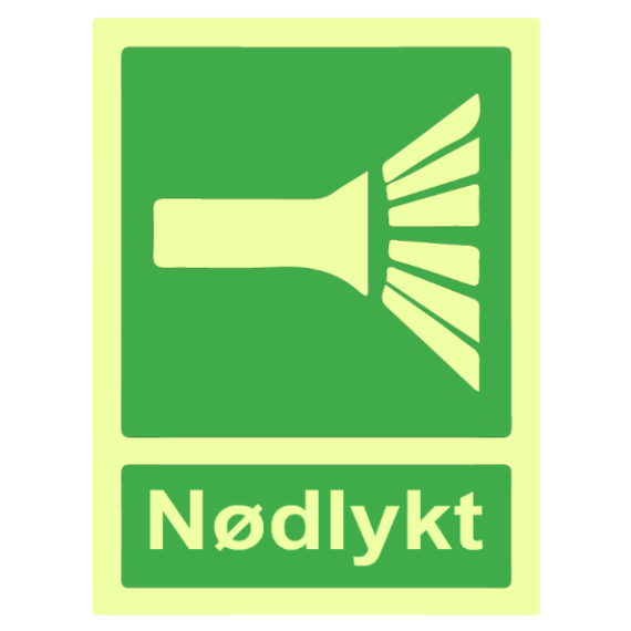 Nødskilt – nødlykt