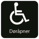 Taktile skilt – Døråpner