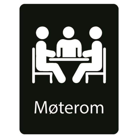 Taktile skilt – Møterom
