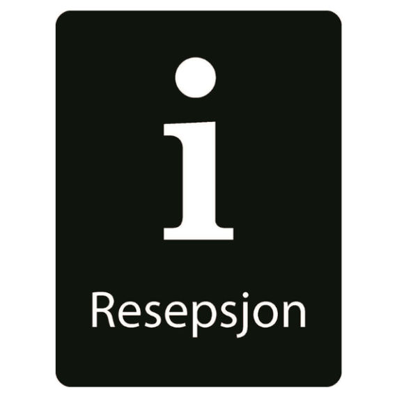 Taktile skilt – Resepsjon