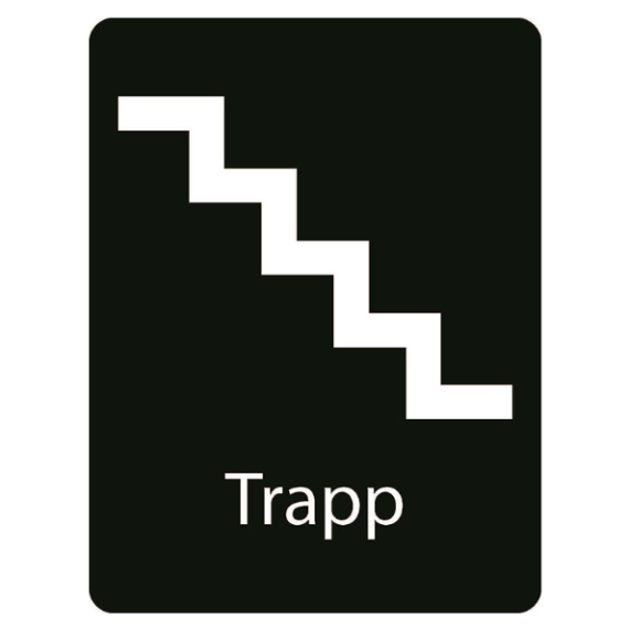 Taktile skilt – Trapp