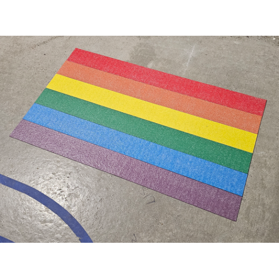 Montert Pride flagg 100x60cm
