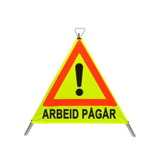 Foldeskilt 156 "ARBEID PÅGÅR" FGG
