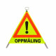 Foldeskilt 156 "OPPMÅLING" FGG