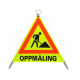 Foldeskilt 110 "OPPMÅLING" FGG
