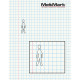 Montert Fotgjenger symbol 100x30cm hvit