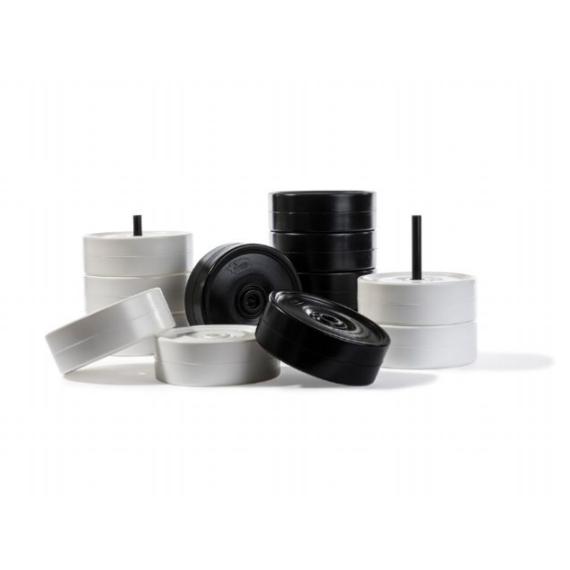 Store dambrikker Ø25cm