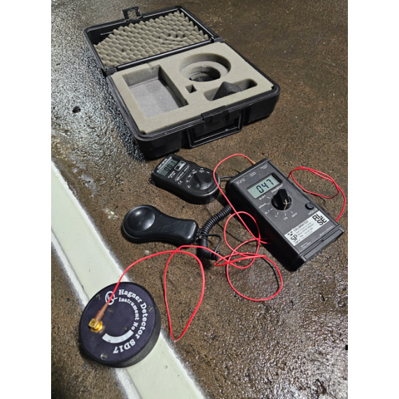 Oppmerking etterlysende ledelinje after glow, pr meter
