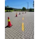 Vegmerkemaling gul 10cm linjebredde