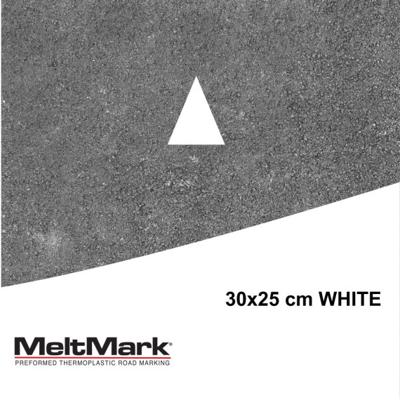 MeltMark Haitenner/vikeprikker 30x25cm hvit