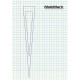 Meltmark Vikesymbol 600cm hvit