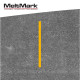 MeltMark Linje 5x100cm gul RAL1023