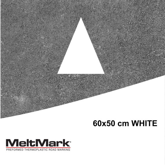 MeltMark Haitenner/vikeprikker 60x50cm hvit