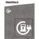 MeltMark Ladesymbol 100x111cm hvit