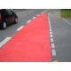 Ruby Red RAL 3003 kaldplast 15x16kg inkludert herder 30x115g