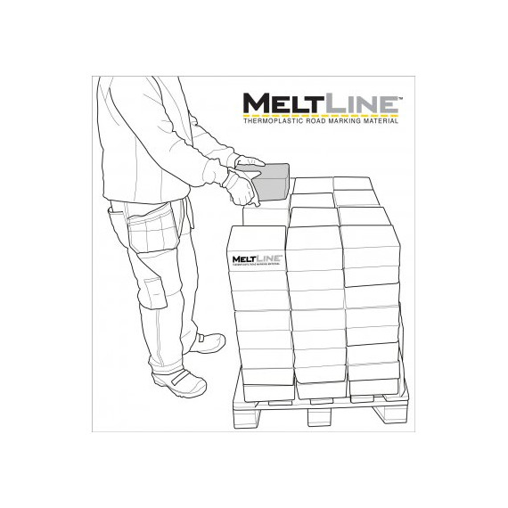 MeltLine Extruder blokk 10kg (ca1000kg)