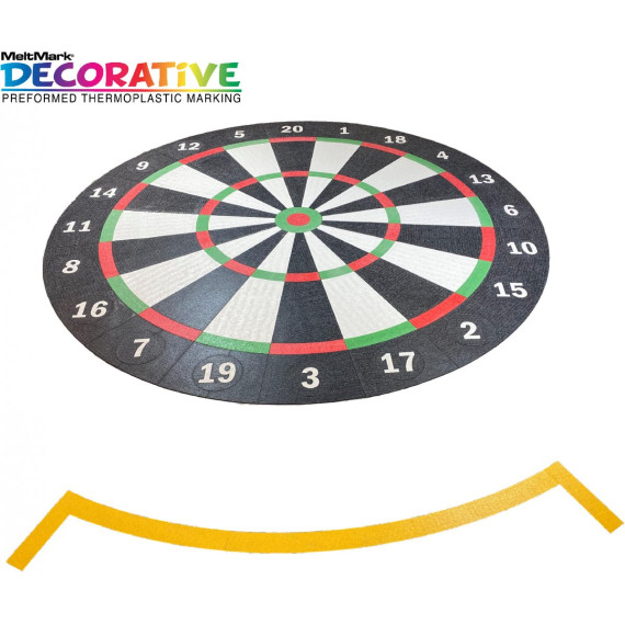 Montert Dart Ø400cm
