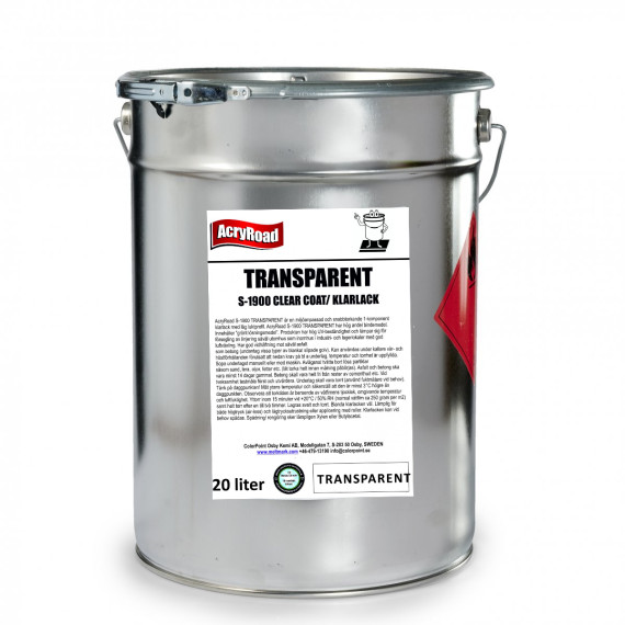AcryRoad S-1900 TRANSPARENT 20liter