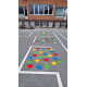 Montert Sirkler/twister 230x150cm