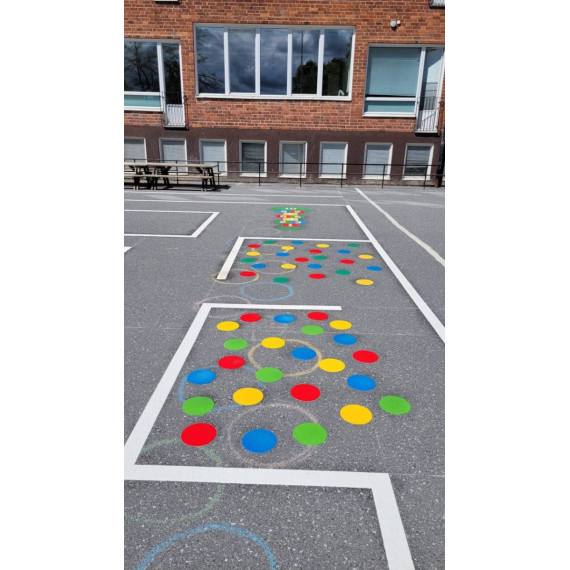 Montert Sirkler/twister 230x150cm