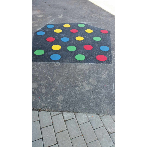 Montert Sirkler/twister 230x150cm