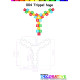 Montert Trippel paradis 313x362cm