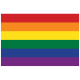 MeltMark Pride flagg 100x60cm