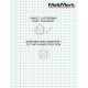 MeltMark P-forbudt/stopp forbudt 80cm blå/rød