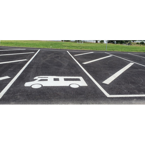 MeltMark Bobil symbol 100x183cm hvit