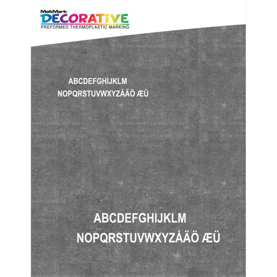 MeltMark Bokstaver 30cm