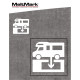 MeltMark Bobil symbol 174x184cm hvit