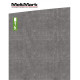 MeltMark Nødutgang 100x35cm hvit/grønn