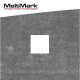 MeltMark Firkant 40x40cm hvit