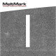 MeltMark Linje 12x100cm hvit